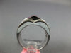 WIDE 4.51CT DIAMOND & AAA RUBY 18KT WHITE GOLD PRINCESS & ROUND PYRAMID FUN RING