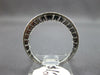 .26CT DIAMOND 14K WHITE GOLD ROUND 2.5MM FILIGREE SEMI ETERNITY ANNIVERSARY RING