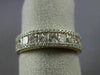 ESTATE 1.36CT WHITE & PINK DIAMOND 18K WHITE & ROSE GOLD 3D ANNIVERSARY RING