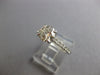 ESTATE 1.24CT DIAMOND 18KT WHITE GOLD 3D ROUND CLASSIC SOLITAIRE ENGAGEMENT RING