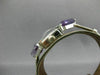ANTIQUE SMITH PATTERSON 4.40CT OLD MINE DIAMOND & AMETHYST PLATINUM WATCH #2573