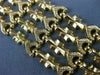 ANTIQUE WIDE 18KT YELLOW GOLD 3D MULTI ROW HANDCRAFTED FLORAL BRACELET #32312