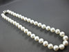 LARGE & LONG AAA SOUTH SEA PEARL 14KT WHITE GOLD 3D CLASSIC LOVE NECKLACE #27952