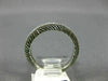ESTATE .38CT DIAMOND 14KT WHITE GOLD 3D FILIGREE WEDDING ANNIVERSARY RING #25465