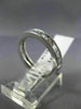 ESTATE .95CT BAGUETTE DIAMOND 14K WHITE GOLD SEMI ETERNITY ANNIVERSARY RING 1188