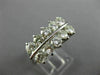 ESTATE WIDE 1.80CT DIAMOND 14KT WHITE GOLD WEDDING ANNIVERSARY RING E/F VS 25472