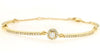 .42CT DIAMOND 14KT YELLOW GOLD 3D FLOWER SEMI ETERNITY LOVE CUFF BANGLE BRACELET