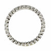 .48CT DIAMOND 18KT WHITE GOLD 3D ROUND LUCIDA ETERNITY WEDDING ANNIVERSARY RING