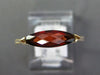 1.59CT DIAMOND & AAA GARNET 14KT YELLOW GOLD CLASSIC MARQUISE & ROUND FUN RING