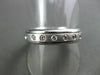 ESTATE .70CT DIAMOND 14K W GOLD ETOILE ETERNITY ANNIVERSARY / WEDDING RING #1310
