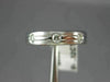 ESTATE WIDE .32CT DIAMOND 14KT WHITE GOLD ETOILE ETERNITY ANNIVERSARY RING 16200