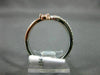 ESTATE .34CT DIAMOND 14KT ROSE GOLD 3D CLASSIC 2 STONE INFINITY CRISS CROSS RING