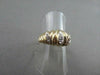 ESTATE .10CTW DIAMOND 14KT YELLOW & WHITE GOLD COCKTAIL RING BEAUTIFUL!!! #17269