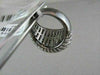 ANTIQUE 18KT WIDE FILIGREE PYRAMID 3D 2.35CT BLACK AND WHITE DIAMONDS GOLD RING