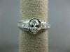 ESTATE 2.02CT ROUND OVAL & PRINCESS DIAMOND 14K WHITE GOLD ENGAGEMENT RING 25940