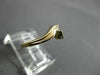 ANTIQUE .35CT BAGUETTE & ROUND DIAMOND 14K YELLOW GOLD ABSTRACT PINKY RING 22473