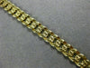 ESTATE LONG & WIDE 14K YELLOW GOLD ENGRAVABLE ITALIAN CUBAN ID BRACELET #22842
