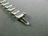 ANTIQUE LONG 2.10CT DIAMOND 14KT WHITE GOLD 3D CLASSIC WAVE LINK BRACELET #18312