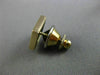ESTATE LARGE AAA ONYX 14KT YELLOW GOLD 3D RECTANGULAR CUFFLINKS SHIRT STUD SET