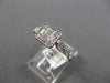 .41CT DIAMOND 14KT WHITE GOLD 3D ROUND & BAGUETTE INVISIBLE FILIGREE LOVE RING