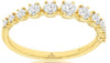 .20CT DIAMOND 14KT YELLOW GOLD ROUND 4 PRONG GRAUATING WEDDING ANNIVERSARY RING