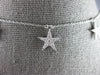 ESTATE .71CT DIAMOND 14KT YELLOW GOLD 3D MULTI STAR BY THE YARD LOVE NECKLACE
