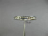 ESTATE .20CT DIAMOND 14KT WHITE GOLD CLASSIC 2mm ANNIVERSARY / WEDDING RING 1633