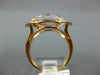LARGE 9.23CT AAA WHITE CLEAR QUARTZ 14KT ROSE GOLD TRILLION CUT SOLITAIRE RING