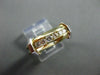 ESTATE .30CT DIAMOND 6 STONE 14KT WHITE & YELLOW GOLD ANNIVERSARY RING #11371