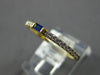 ESTATE .21CT DIAMOND & AAA SAPPHIRE 14KT WHITE GOLD ROUND & EMERALD CUT FUN RING