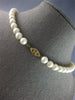 ESTATE AAA SOUTH SEA PEARL 14KT YELLOW GOLD CLASSIC 7MM FILIGREE NECKLACE #27745