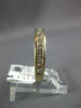 1.0CT DIAMOND 18KT YELLOW GOLD PRINCESS CHANNEL SEMI ETERNITY ANNIVERSARY RING