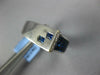 1.94CT DIAMOND & AAA SAPPHIRE 18KT WHITE GOLD PRINCESS & ROUND ETOILE BELT RING