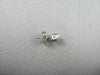 ESTATE .24CT PRINCES CUT 14KT WHITE GOLD STUD EARRINGS 4x4mm CLASSIC #1791