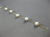 ESTATE AAA SOUTH SEA PEARL 14KT YELLOW GOLD 3D CLASSIC 7MM FUN LOVE BRACELET