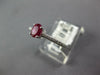 .46CT DIAMOND & AAA RUBY 18KT WHITE GOLD 3D CLASSIC OVAL & ROUND FRIENDSHIP RING