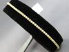 ESTATE 1.53CT DIAMOND 14KT YELLOW GOLD 3D CLASSIC ROUND 2MM TENNIS BRACELET