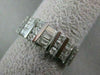 ESTATE .96CTW EMERALD ROUND DIAMOND WEDDING ANNIVERSARY 14K GOLD RING 6.5M 10893