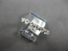 ESTATE .78CT DIAMOND 14KT WHITE GOLD ROUND 7 STONE SHARED PRONG ANNIVERSARY RING