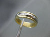 ESTATE .50CT DIAMOND ETOILE ETERNITY 14KT W&Y GOLD ANNIVERSARY RING SHARP! 11369