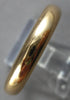 ESTATE 18K ROSE GOLD 3D CLASSIC SOLID 4MM MEN'S WEDDDING ANNIVERSARY RING #27848