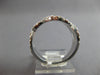1.02CT DIAMOND 14KT WHITE GOLD 3D CLASSIC CRISS CROSS INFINITY ANNIVERSARY RING