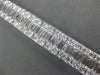 EXTRA LARGE 21.95CT DIAMOND 18KT WHITE GOLD 3D CLASSIC INFINITY TENNIS BRACELET