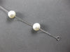 ESTATE AAA SOUTH SEA PEARL 14KT WHITE GOLD 3D CLASSIC 7MM FUN LOVE BRACELET