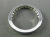 ESTATE .49CT DIAMOND 14KT WHITE GOLD 3D CLASSIC 7 STONE WEDDING ANNIVERSARY RING