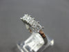 .90CT DIAMOND 14KT WHITE GOLD 3D 5 STONE SHARED PRONG WEDDING ANNIVERSARY RING