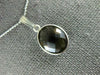 ESTATE 4.0CT AAA SMOKEY TOPAZ 14KT WHITE GOLD 3D CLASSIC BEZEL OVAL PENDANT