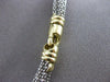 ESTATE 14KT WHITE & YELLOW GOLD MULTI STRANDED NECKLACE WITH LOBSTER LOCK #775