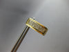 1.50CT DIAMOND 14KT YELLOW GOLD PRINCESS INVISIBLE HUGGIE HOOP HANGING EARRINGS