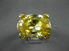 ESTATE EXTRA LARGE 8.52CT DIAMOND & AAA YELLOW TOPAZ 14KT TWO TONE GOLD FUN RING